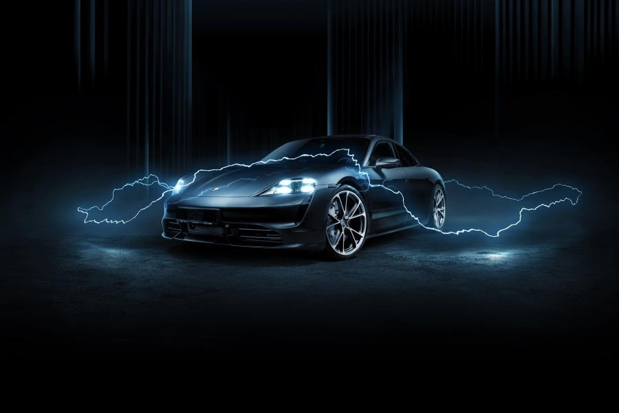  Porsche Taycan Turbo by TechArt 2020 года  (фото 2 из 7)